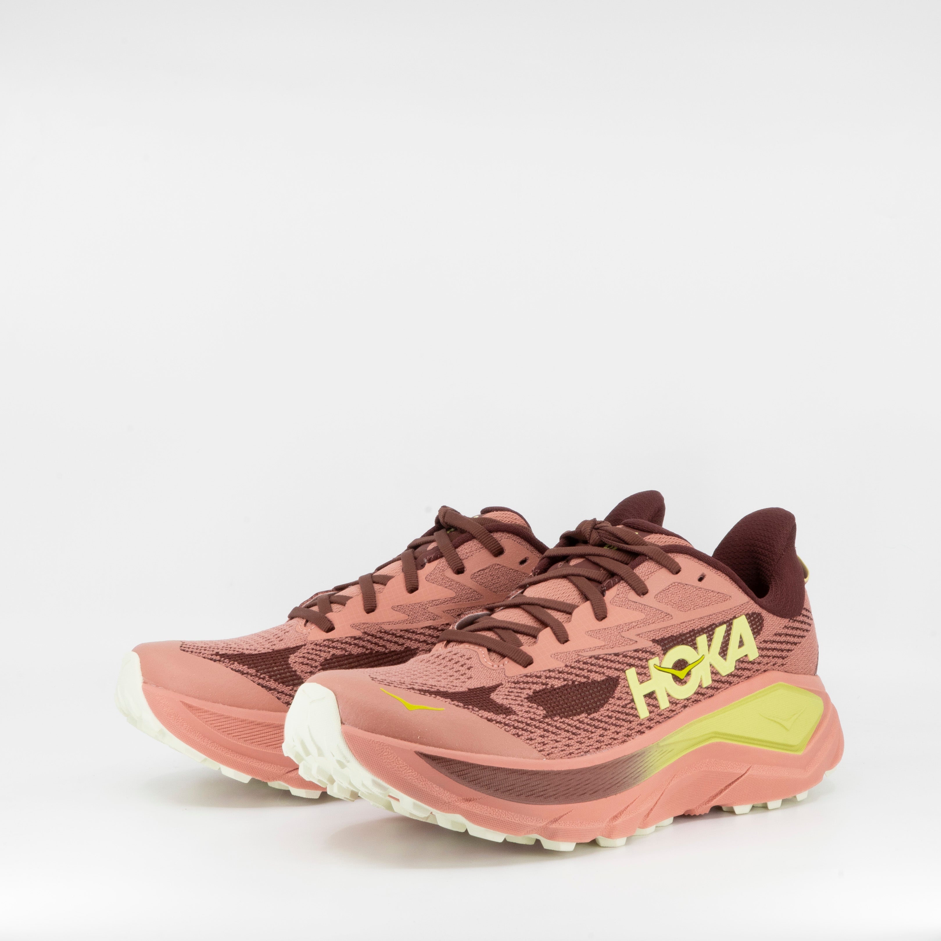Hoka Challenger 8 (B Standard) Womens Blush/Dark Cedar - Frontrunner Colombo